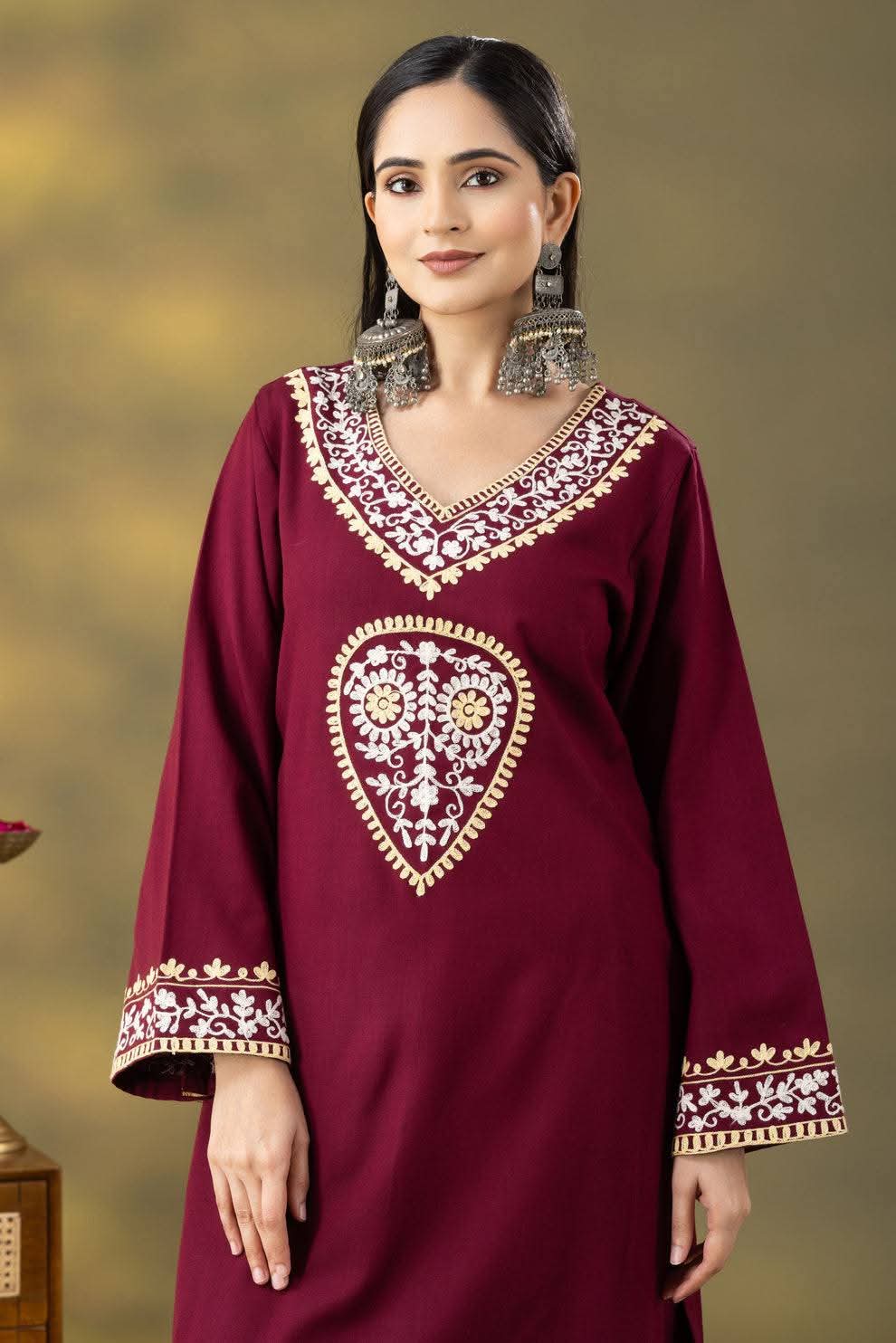 আড়ি সুতার কাজ করা (2pis)