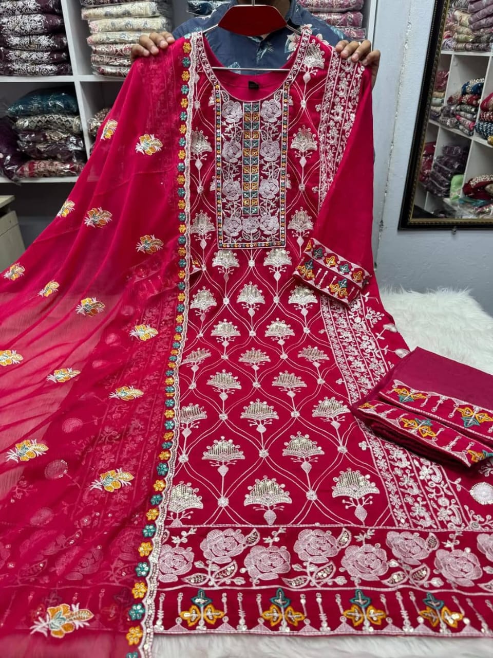 readymade Georgette 4ps★